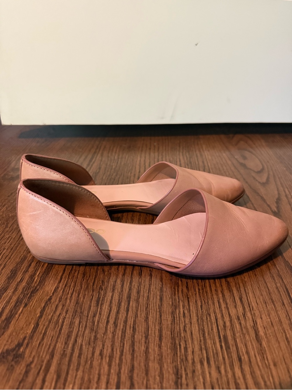AldoWomen's Tan Leather Flats
